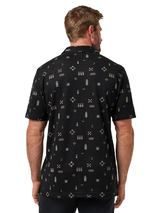 TravisMathew Weather Patterns Polo - Black