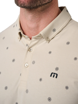 TravisMathew Performance Jersey Course Polo - Italian Sand