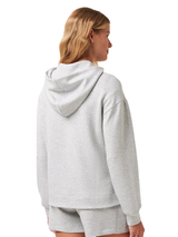 TravisMathew Women's Skyloft Soft Hoodie - Heather Light Grey