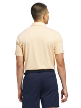 adidas Performance Textured Polo Shirt - White/Semi Ice Tangerine