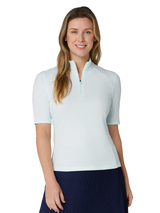Callaway Women's Rib Play Polo - Salt Air