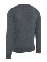 Callaway Crew Neck Merino Mix Sweater - Steel Heather