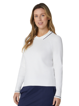 Callaway Women's Collared Sweater - Brilliant White