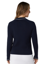 Callaway Women's Collared Sweater - Peacoat