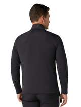 Callaway Golf Mixed Media Full Zip Jacket - Caviar