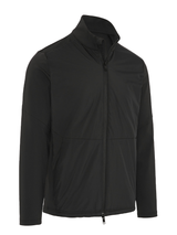 Callaway Golf Mixed Media Full Zip Jacket - Caviar