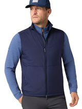 Callaway Mixed Media Full-Zip Vest - Peacoat