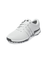 adidas Tour360 24 Boost Golf Shoes (Wide Fit) - White/Core Black/Lucid Ray Blue