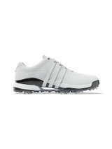 adidas Tour360 24 Boost Golf Shoes (Wide Fit) - White/Core Black/Lucid Ray Blue