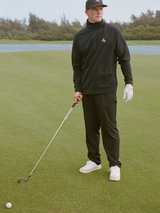 Walker Golf Things Par-Tec Quarter Zip Fleece - Black