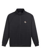 Walker Golf Things Par-Tec Quarter Zip Fleece - Black