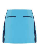 Original Penguin Womens Solid A-Line Skort - Aquarius
