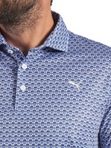 Puma Rose Polo - White Glow/Deep Navy