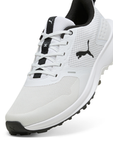 Puma FUSION Grip 6 Wide Golf Shoes - Puma White/Puma Black