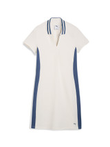 Puma Womens Pique Golf - Warm White/Dark Indigo