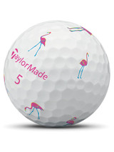 TaylorMade TP5 Pix Flamingo Limited Edition Golf Balls