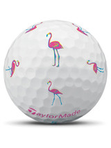 TaylorMade TP5x Pix Flamingo Limited Edition Golf Balls