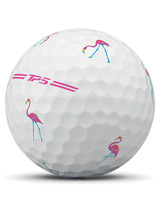 TaylorMade TP5x Pix Flamingo Limited Edition Golf Balls