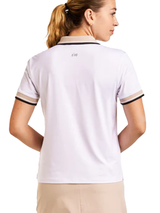 Nivo Womens Lorraine Short Sleeve Polo - White