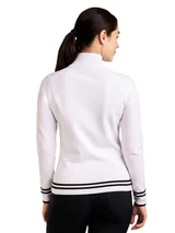 Nivo Womens Scarlet Full Zip Cardigan - White