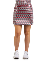 Nivo Womens Liora Livcool 17" Skort - Red/Cream