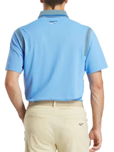 Reebok Varsity Polo Shirt - Peri/Ice/Vector Blue