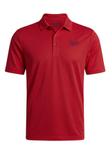 Reebok Chevron Back Polo Shirt - Vector Navy/Vector Red