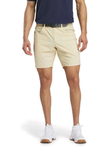 Reebok Favourite 5-Pocket 8.5-Inch Golf Short - Oatmeal