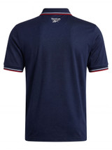 Reebok Solid Performance Polo Shirt - Vector Navy/Chalk/Vector Red