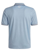 Reebok Solid Performance Polo Shirt - Soft Blue/White/Vector Navy