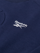 Reebok Scuba Knit Crew Neck Sweatshirt - Vector Navy
