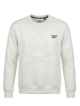 Reebok Scuba Knit Crew Neck Sweatshirt - Chalk