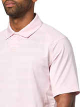 Oakley C1 Wave Length Stripe Polo - Faded Pink