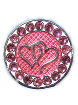 Redback Sport Ball Marker - Pink Heart