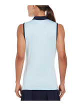 Ben Hogan Women's 1/4-Zip Sleeveless Rib Polo - Cooling Spray
