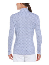 Ben Hogan Women's Medallion Geo Sun Protection Top - Bright White