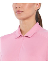 Ben Hogan Women's Solid Ventilation Polo - Orchid Smoke