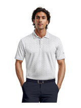 Ben Hogan Geo Printed Polo - Bright White