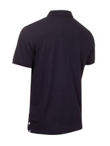 Calvin Klein Brookview Cotton Blend Pique Polo - Navy