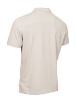 Calvin Klein Brookview Cotton Blend Pique Polo - Silver