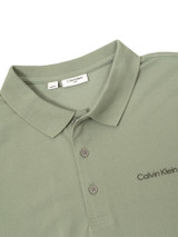 Calvin Klein Brookview Cotton Blend Pique Polo - Sage