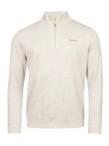 Calvin Klein Northfield Half Zip - Silver Marl