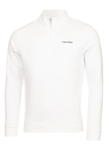 Calvin Klein West Lake Half Zip Layering - White