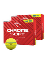 Callaway Chrome Soft 360 Triple Track 2024 Golf Balls - 2 Dozen