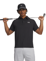 Under Armour Playoff 3.0 Printed Polo - Black/White