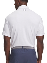 Under Armour Playoff 3.0 Printed Polo - White/Distant Grey