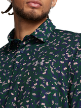Under Armour Playoff 3.0 Printed Polo - Blue Haze/Midnight Navy