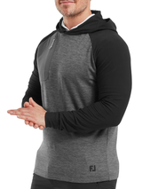 FootJoy ThermoSeries Pullover Hoodie (Athletic Fit) - Charcoal/Black