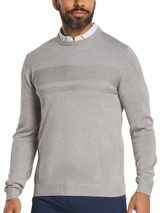FootJoy Tonal Block Crewneck Pullover - Heather Grey