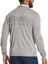 FootJoy Tonal Block Crewneck Pullover - Heather Grey
